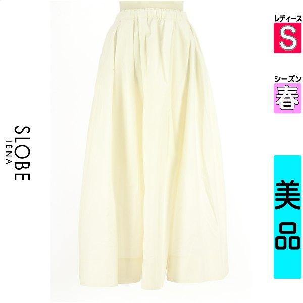 SLOBE IENA Long Skirt Maxi Skirt Women s Spring White S Volume Long Skirt [Used] [Used Clothes] [Sale]