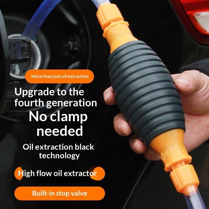 Hand Fuel Pump For Car Gasoline Diesel Petrol Tank Sucker Oil Transfer Manual Pump Fuel Saver Liquid Transfer For Car