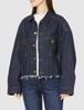 Lee Official Denim Size Women's Jacket, Navy, S, LL4639-300