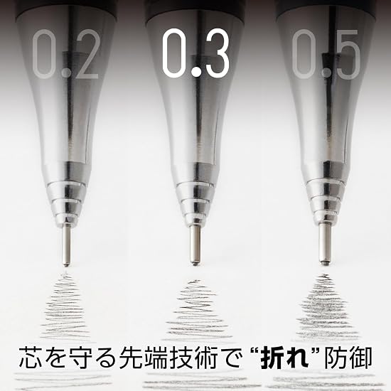 Pentel Mechanical Pencil Orenz 0.3mm XPP503-B2 Deep Red