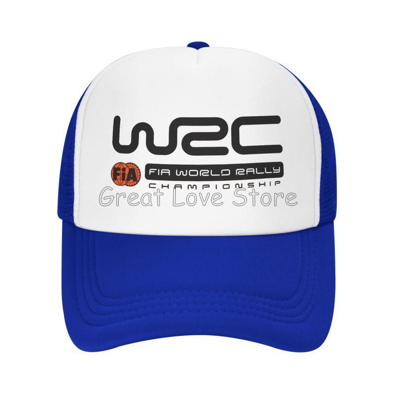 WRC World Rally Championship Mesh Baseball Cap Outdoor Sports Rally Car Racing Snapback Hat Summer Breathable Sun Visor Caps