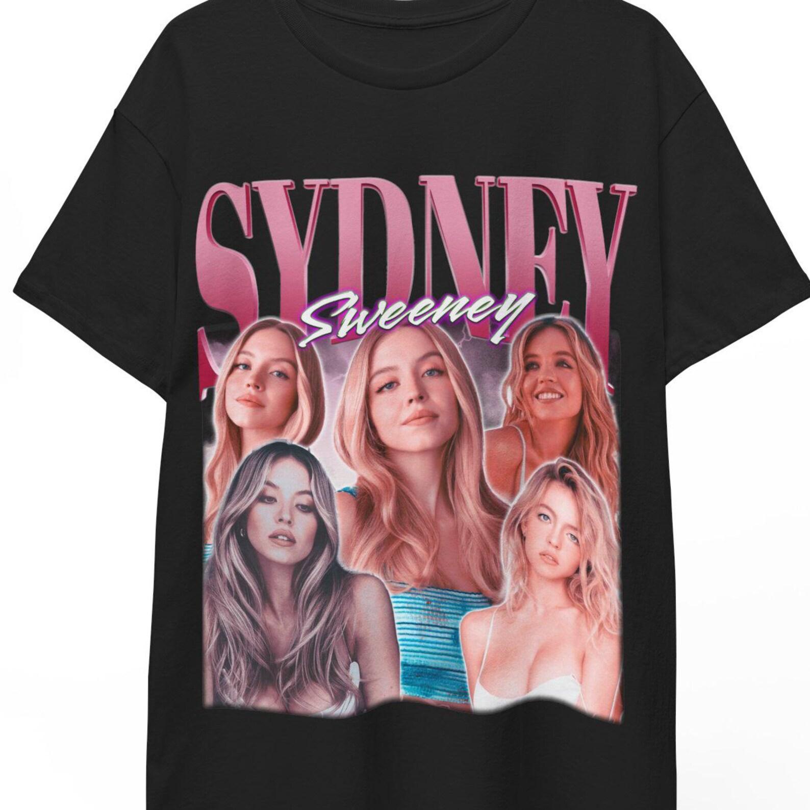 Sydney Sweeney, Sydney Sweeney Shirt, Sydney Sweeney Vintage Tshirt, Sydney Sweeney Fan Tees, Sydney Sweeney Movies, Sydney Sweeney Gift Tee S