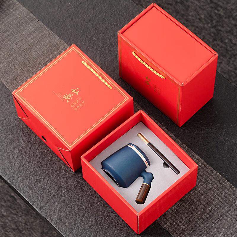 Chaxun Road Treasure Ceramic Gift Mug Set