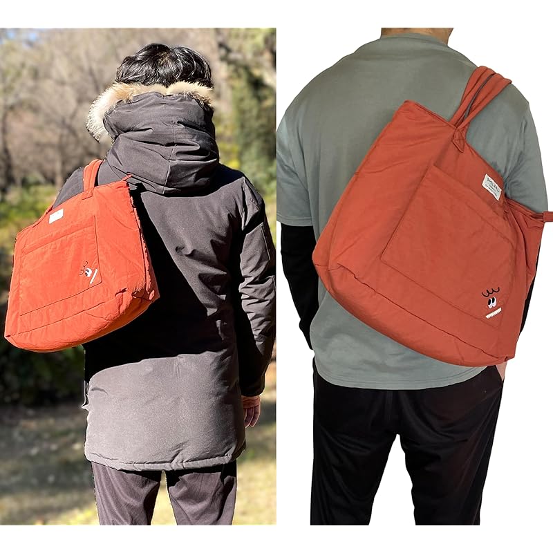 [SMILER] ZIPPA fluffy tote bag shoulder bag tote bag large capacity ladies men's lightweight A4 water repellent bag bag commuting to school business