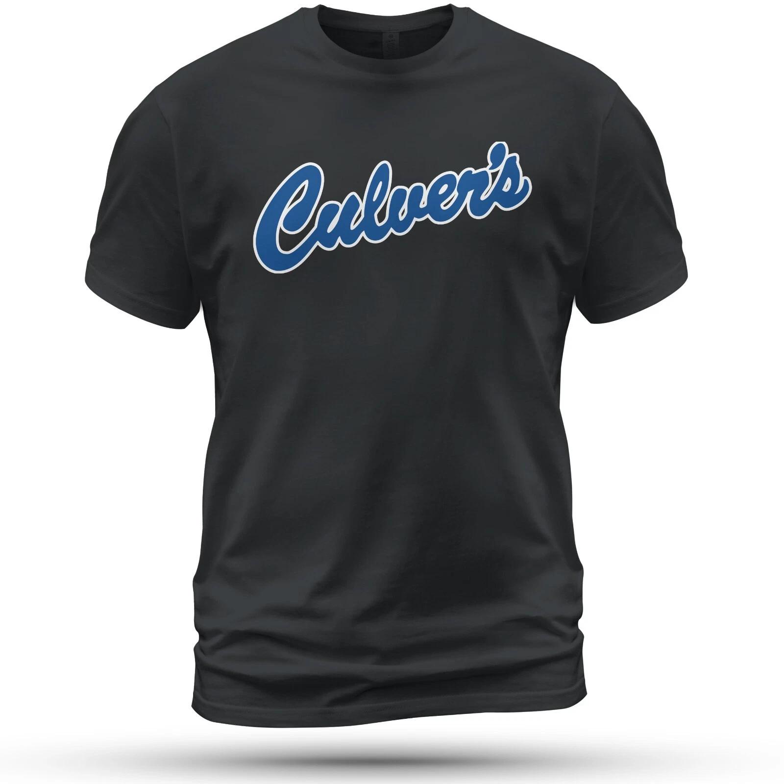 Culvers Fast Food Restaurant Logo T-Shirt Funny Size S-5XL XXXL