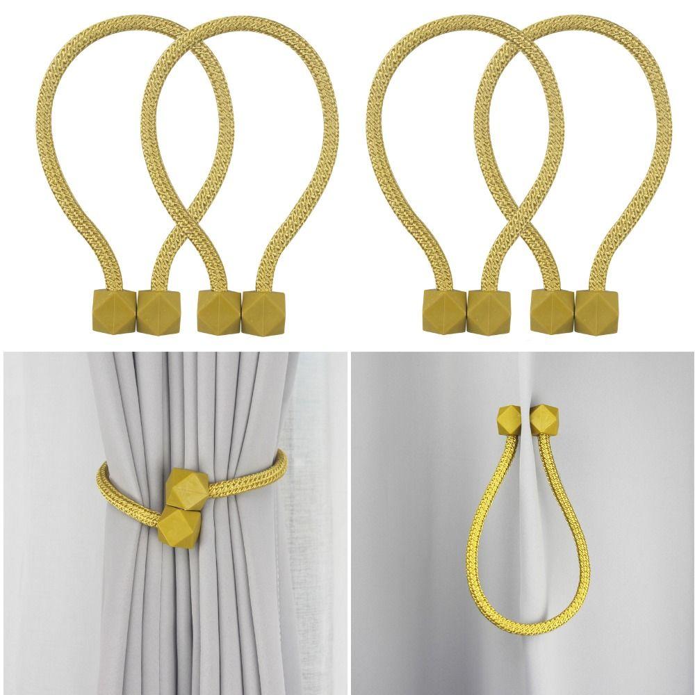 Thickened Curtain Holdback Rope Modern Magic Cube Curtain Tie  Curtain Accessories