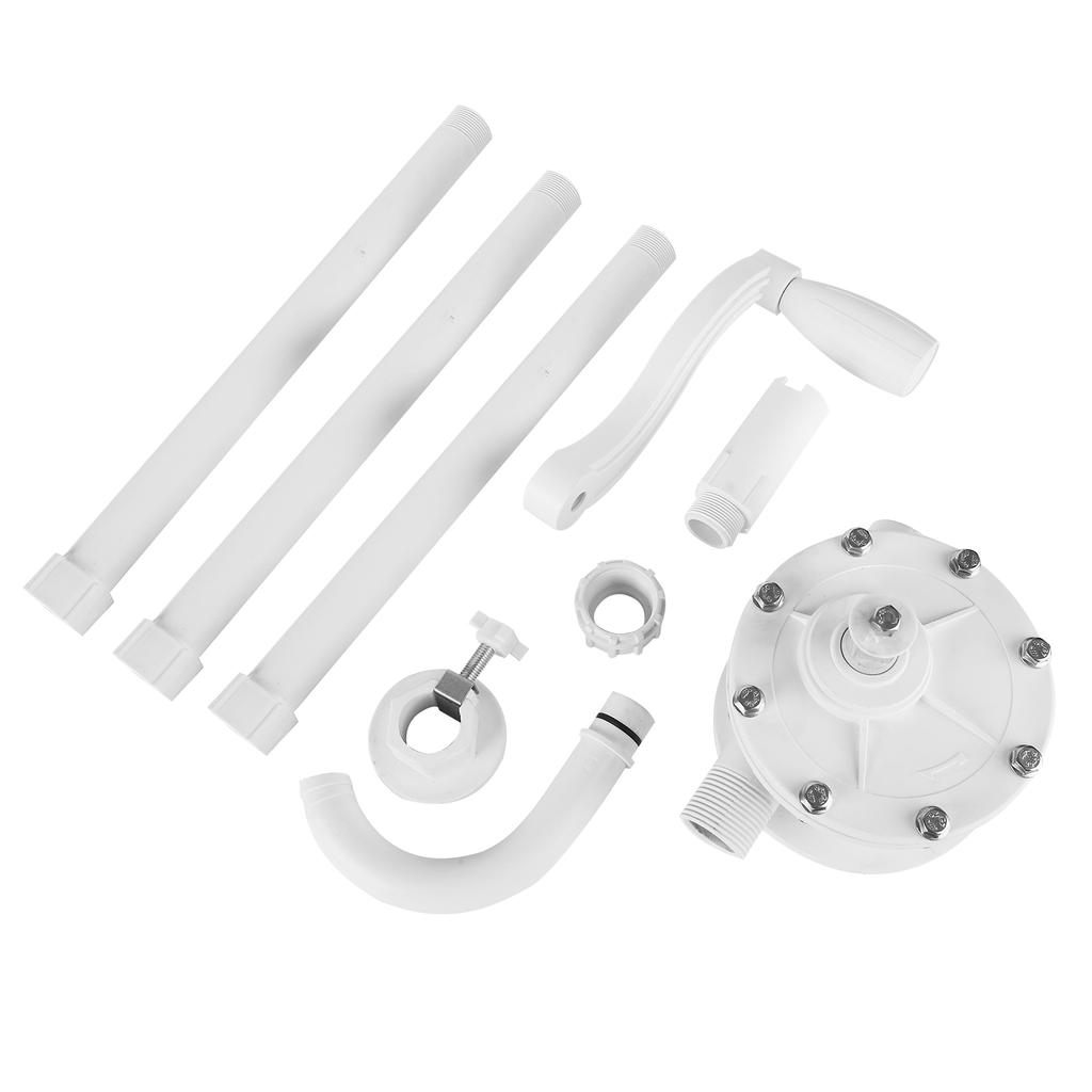 Rotary Barrel Chemical Pump Corrosion Resistant Plastic Hand Crank Chemical Pump for Chemical