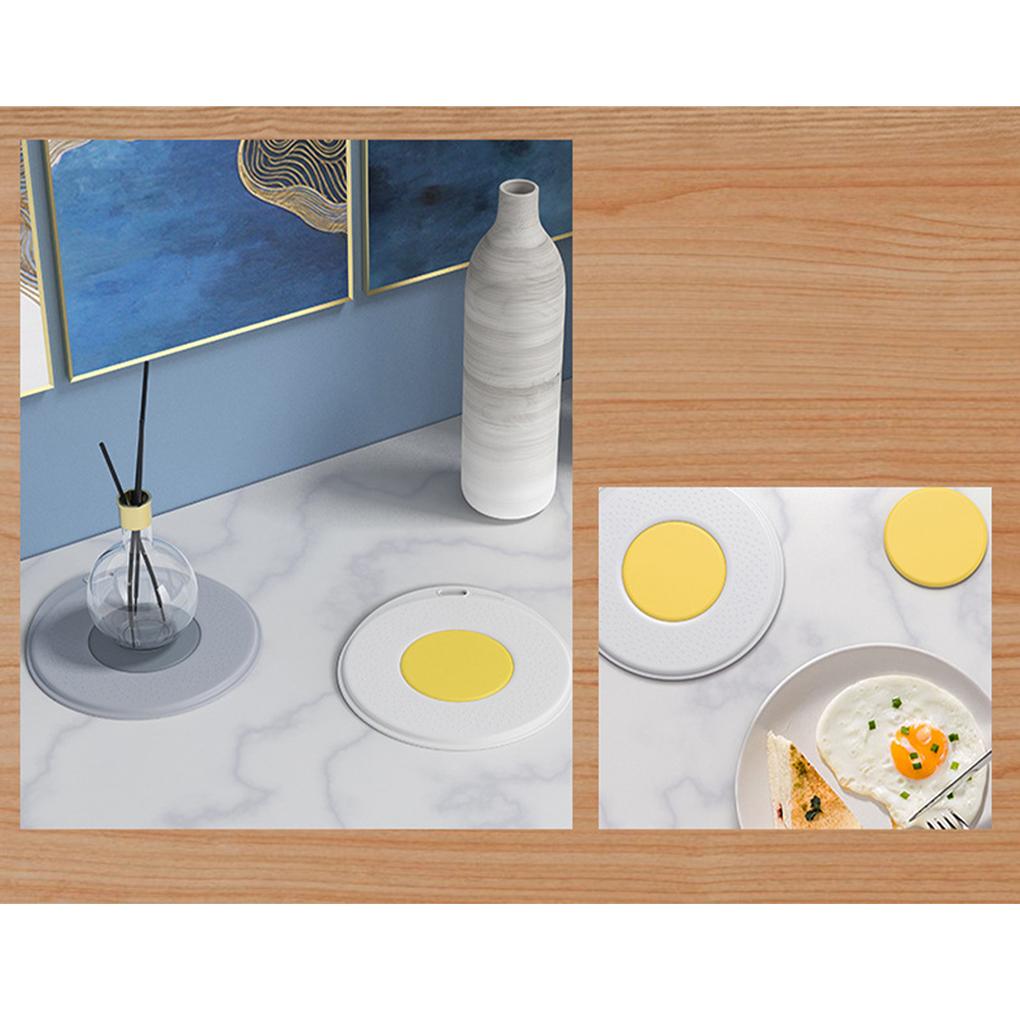 Bowl Placemat Heat Insulation TPR Pot Coaster Non-slip Washable Table