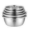 Debo Ximoer 304 Stainless Steel Kitchen Strainer Bowl 5-Piece Set