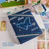 Denim Butterfly A5 Korean Kpop Photocard Binder jeans D-Ring Album Loose Leaf Photo Holder for Collecting Cards Travel & Storage