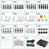 277Pcs Carp Fishing Accessories with Storage Box Carp Fishing Rigs Assortment Wear Resist for Outdoor Fishing Accessories Tool