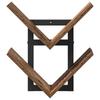 Wall Shelf 2 pcs Reclaimed Wood 43 x 15 x 47 cm Engineered Wood