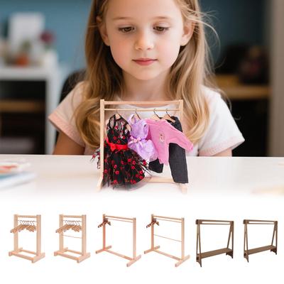 Doll Storage Closet, 17 Inch Doll Wardrobe, Doll Clothing Storage Cabinet