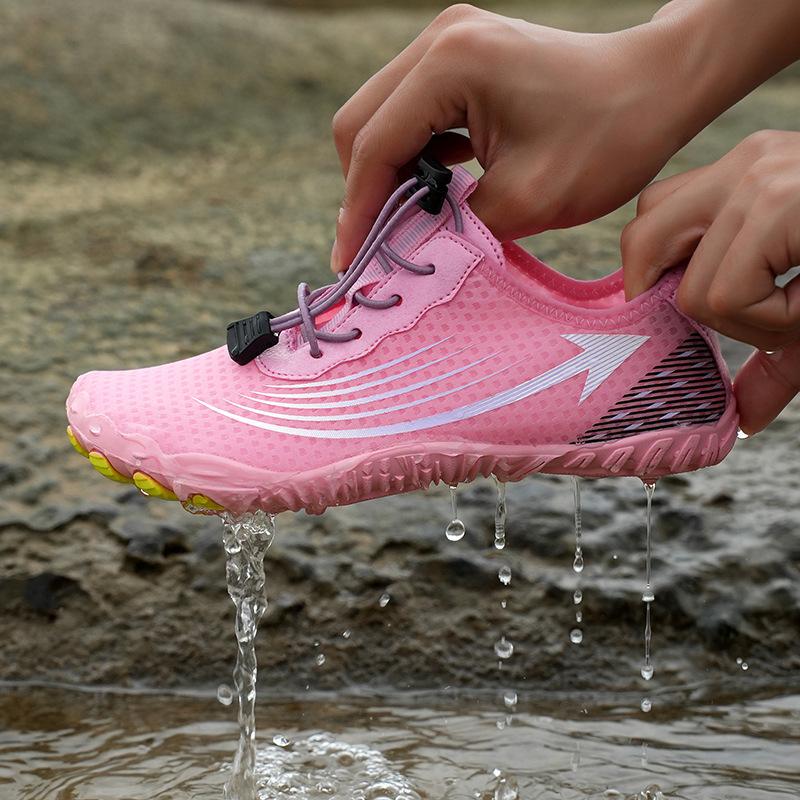 

New five-finger creek shoes men s diving swimming wading beach shoes indoor fitness skipping rope jumping yoga shoes women 43