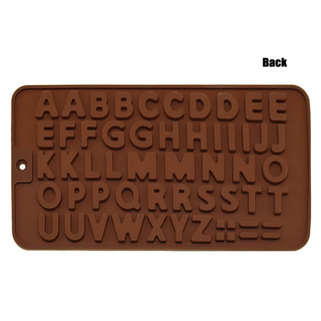 Silicone For Chocolate, Cake, Jelly, Pudding, Alphabet Shape