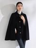 2025 Autumn/Winter Women's Petite Double-Sided Wool Cloak Vest