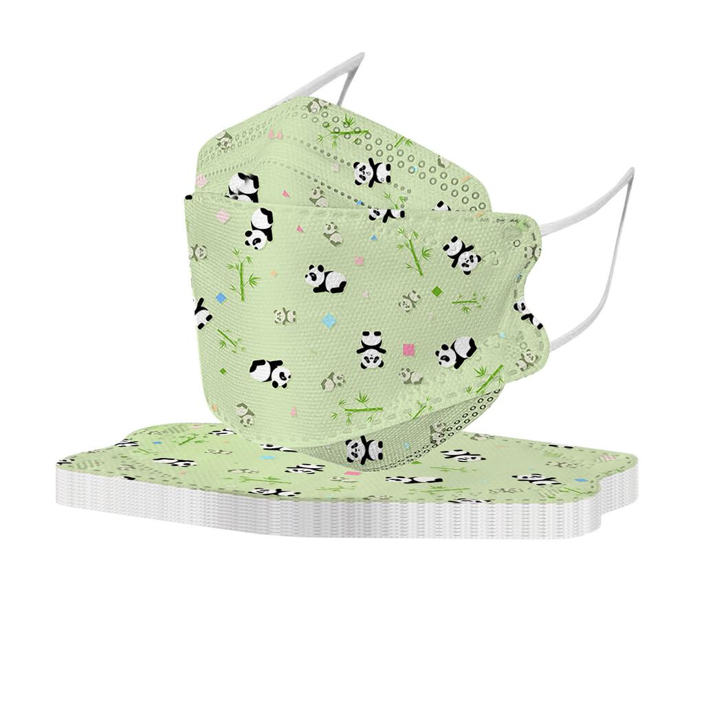 10Pcs Children's Fish-shaped Disposable Mask, Four-layer Ultra-filtering  For Boys And Girls