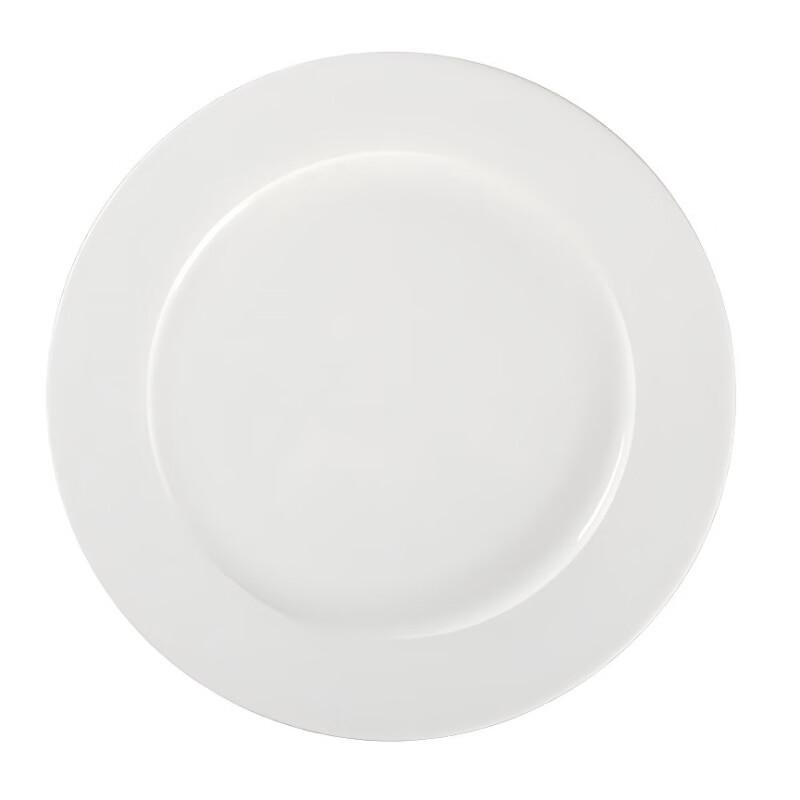 Sada plochých talířů Abay Double Gold Line z kostního porcelánu