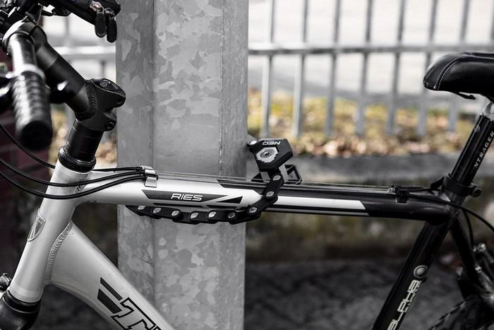 KEYED FOLDABLE BIKE LOCK - T N91-006