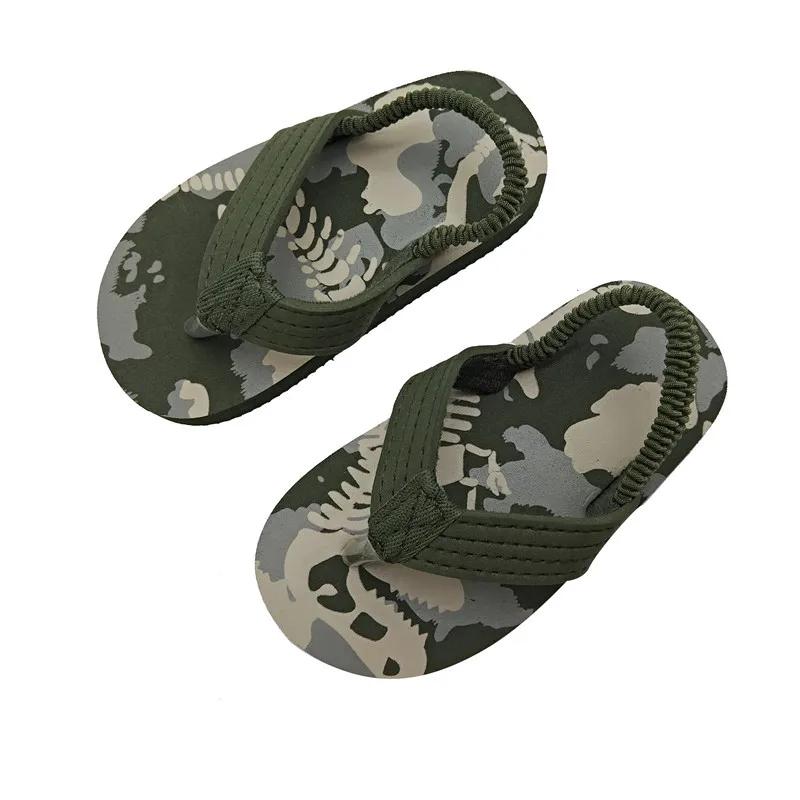 Kinder Flip-Flops Schuhe Cartoon Sommer EVA Weiche Sohle Indoor Baden Anti-Rutsch Mädchen und Jungen Sandalen Strand und Pool Hausschuhe