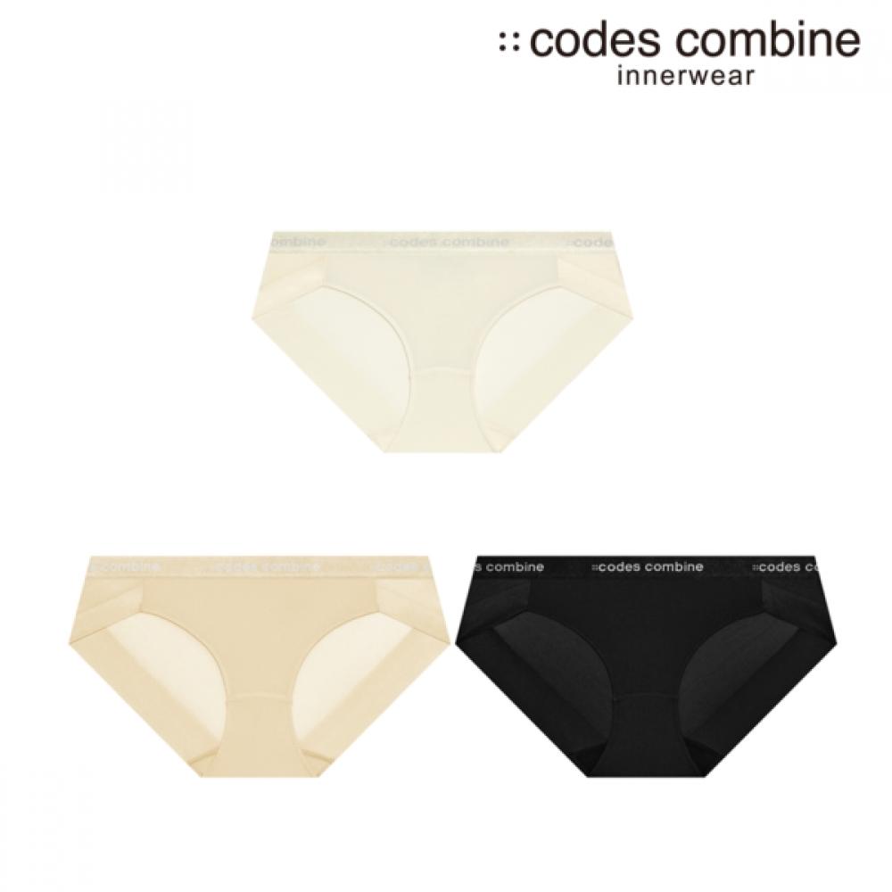 

CodeS Combine Women S Ham Panty 3 Piece Set cewbp162bk+Sk+crm 162BK+SK+CRM/90