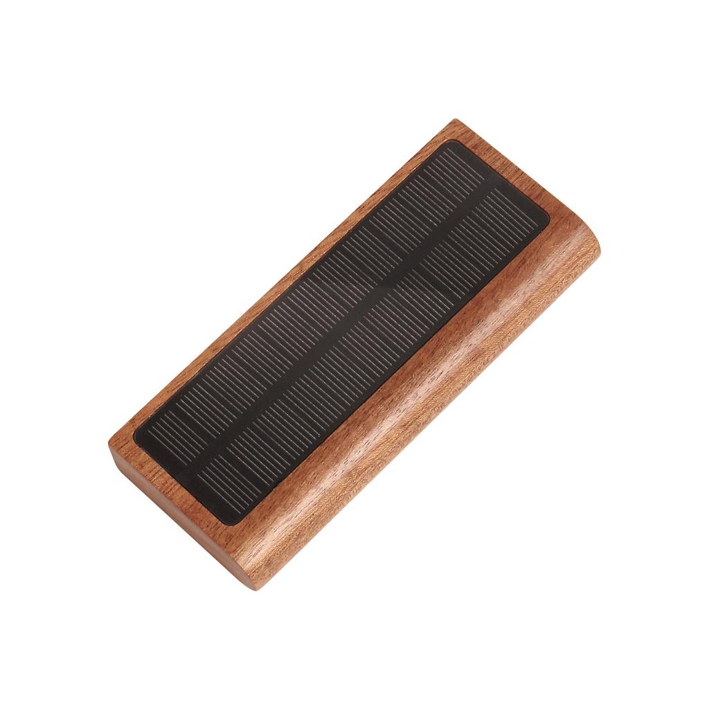 Smart Rechargeable LED Night Light: Solid Wood with Motion Sensing for Home & Hallways