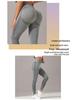 Hohe Taille Bauchkontrolle Yoga-Hose - Atmungsaktive Peach Butt Scrunch Leggings Damen Sportbekleidung