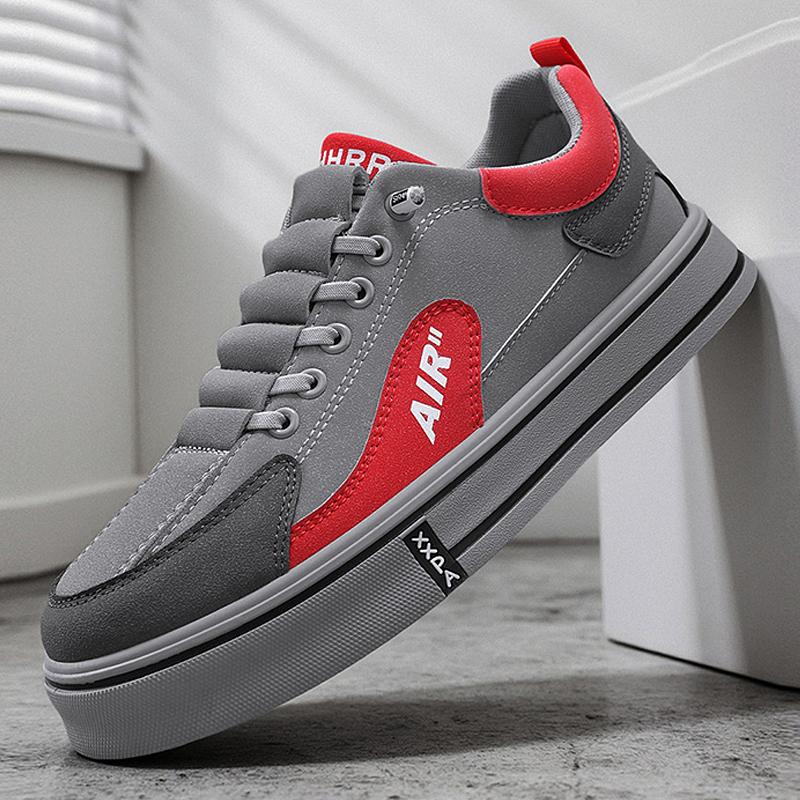 

Мужская обувь Кроссовки Мужская повседневная обувь Роскошная дышащая мужская обувь для ходьбы для мужчин Кроссовки Мужская обувь Хип-хоп Уличная одежда 45 красный