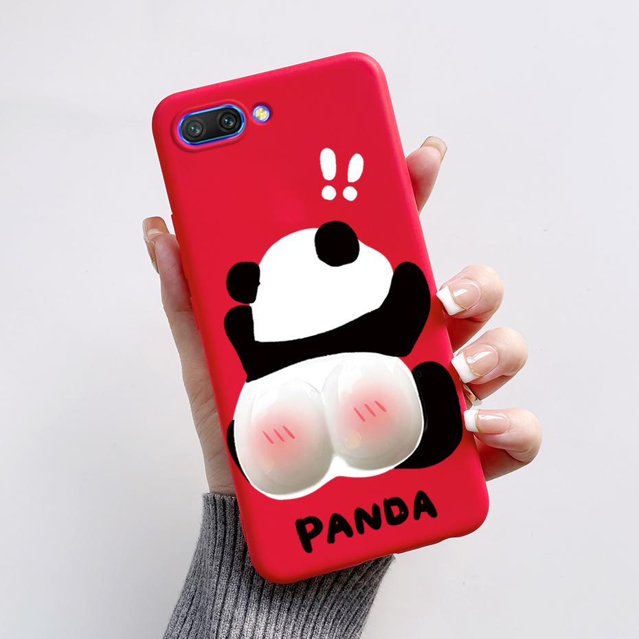For Huawei Honor 10 Case COL-L29 Silicone Soft Panda Cover For Huawei Honor 10 Phone Case On Huawei Honor 10 Back Cover Bumper