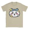 Hachiware Sparkle Chiikawas T Shirts Unisex Cotton Funny TShirt O Neck Tee Shirt Short Sleeve Clothes Plus Size