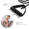 Yoga Fitness Pull Rope 5 Levels Elastic Resistance Band for Strength Training