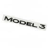 For TESLA MODEL 3 Lettering Car Logo Rear Trunk Badge Emblem Decorate Styling Sticker Auto Accessories