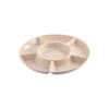 Compartment Divided Candy Simple Snack Plate Food Storage Tray Nuts Dish Appetizer Serving Platter