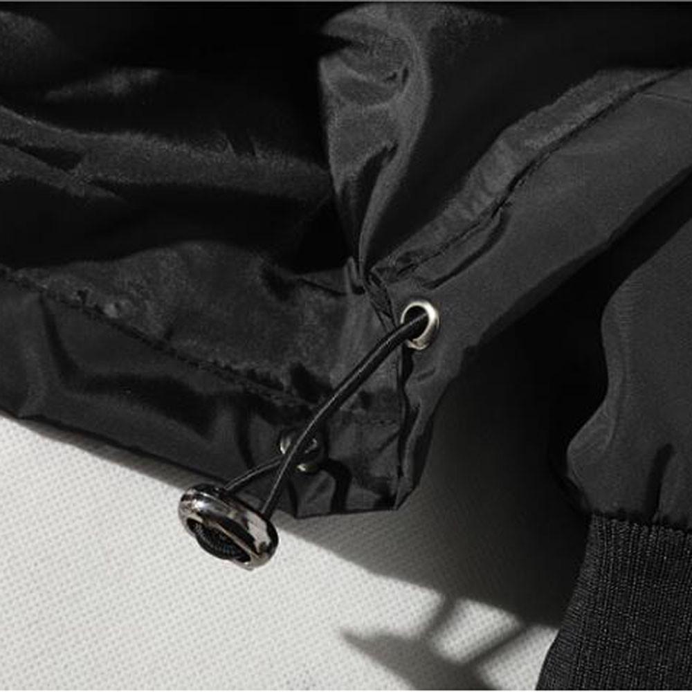 Men's  Winter Style Loose Hooded   Coat Large Size Jacket Clothing