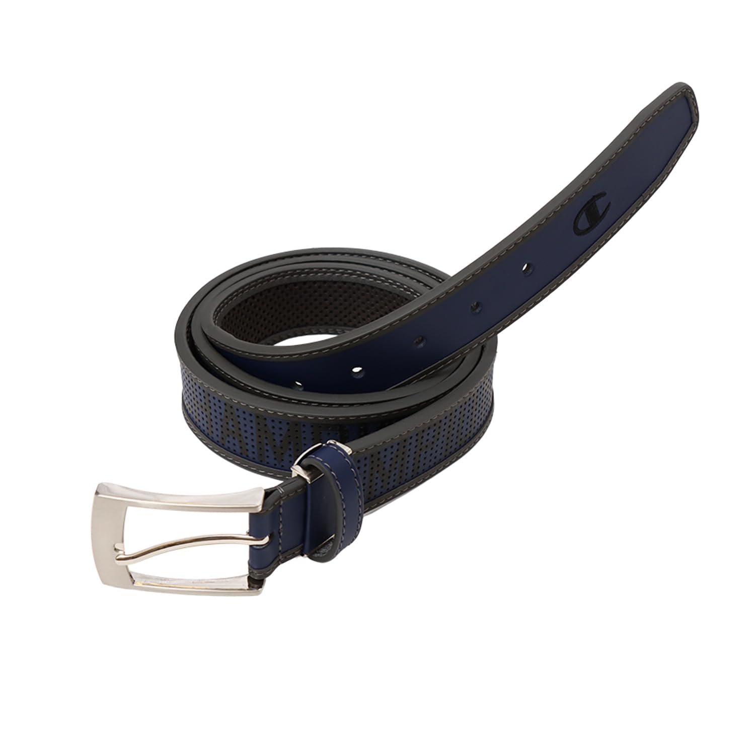 

Sports Belt Graphic Logo Print Belt Accessories Golf Navy FreeSize [Champion] C3-ZG701A Men s Темно-синій