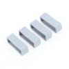 4 Peças Anel de Pulseira de Silicone 18 20 22Mm Laços à Prova d'Água Suporte de Segurança Acessórios de Relógio Porta-Pulseira de Borracha