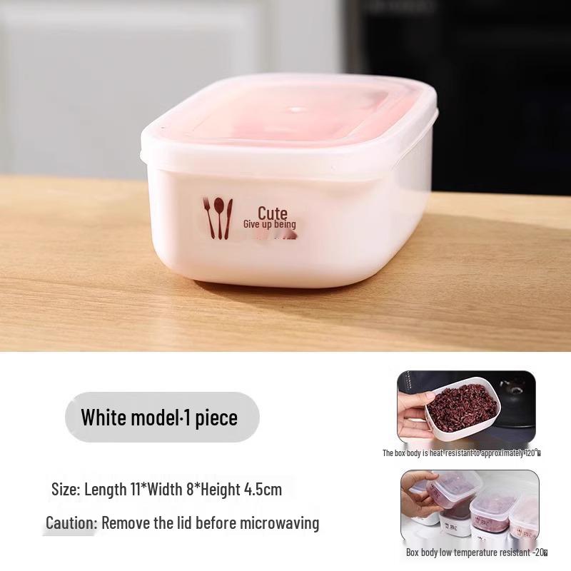 

Прямоугольный прозрачный пластиковый контейнер для хранения пищевых продуктов с крышкой для холодильника