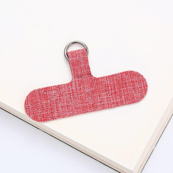 10Pcs Mobile Phone Tether Tabs with Adhesive Colorful Cell Phone Lanyard Patches Anti-Loss Security Lanyard Connector Strap Replacement Part