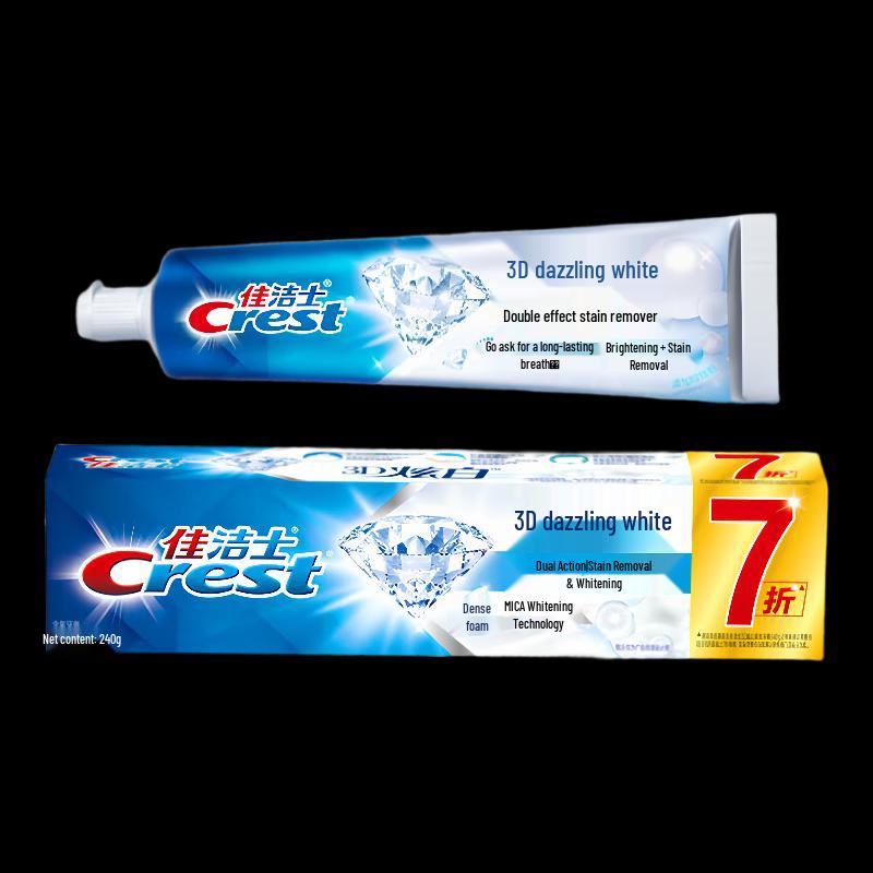 Crest 3D White Dual Action Toothpaste