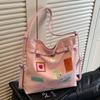 Vintage College Style Personality Tags Tote Bag Commuter Large Capacity Multi-Back Law Backpack Women