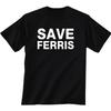 Save Ferris Short Sleeve T-Shirt In Black