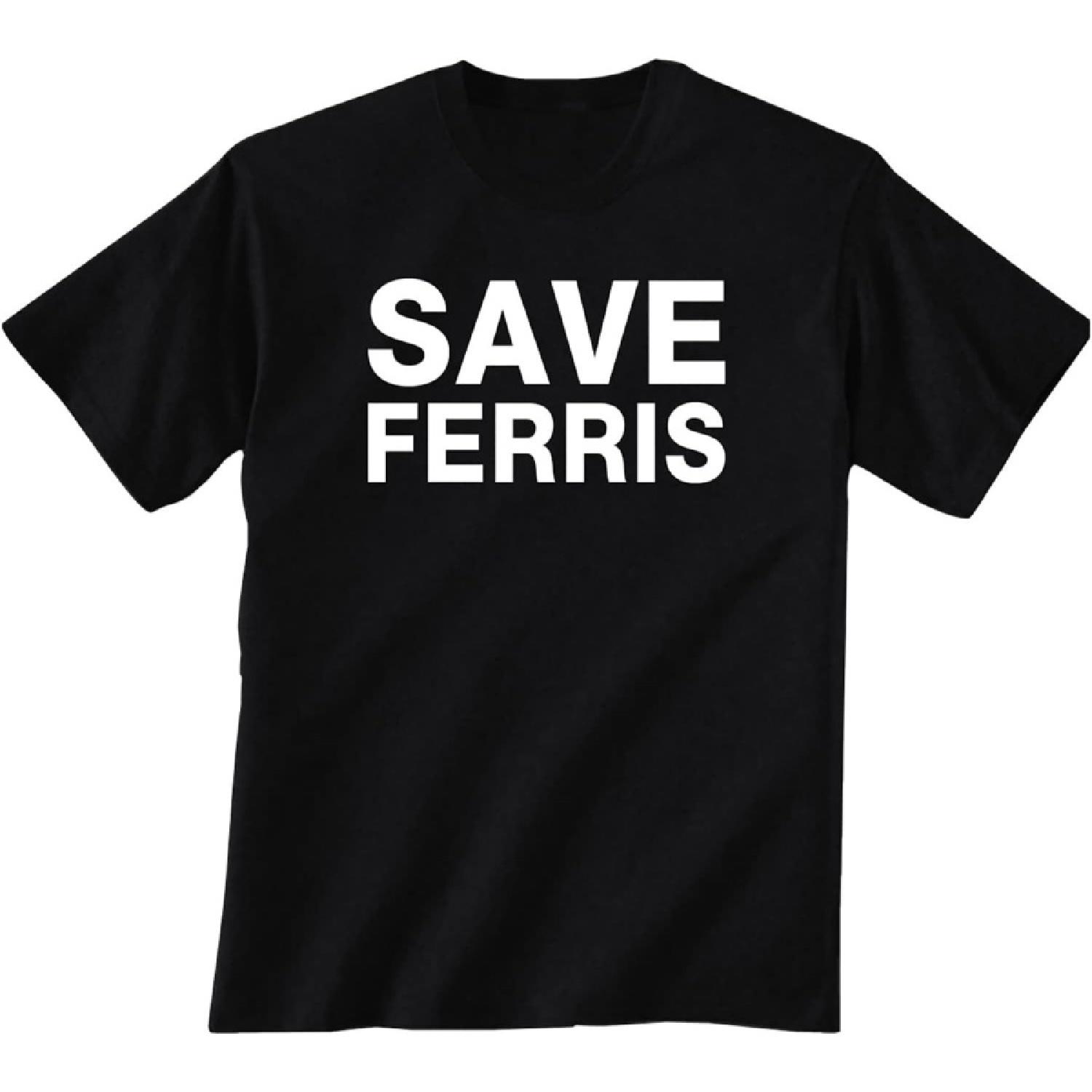 Футболка с коротким рукавом Save Ferris черного цвета S
