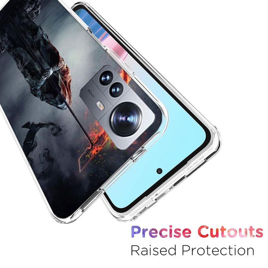 Tod Sensenmann Schädel Handyhülle Für Redmi Note 15 Pro 5G 14 13 12 Pro Plus 11 11T 11E 11S 10 Pro 10S 9 9S Hülle Handy Klar wi
