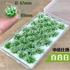 Sand Scene Scenery Material Artificial Grass Bushes Miniature Greenery Plant Cluster Decor Simulation Flower Grass Tufts Model