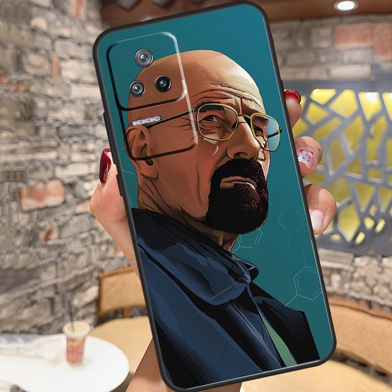 Heisenberg Breaking Bad Case For Xiaomi 14 Ultra 15 13 11T 12T 13T 14T Pro POCO X3 X5 X6 X7 Pro M6 F5 F6 Pro Cover