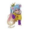 10Cm No Game No Life Anime Figure Desktop Cute Cat Ear Shiro Action Figure Room Decorations Pvc Adult Collection Model Doll Toys
