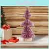 Beautiful Mini Christmas Tree Holiday Decoration In Delightful Snowy Red Green White Silver And Blue Perfect For Christmas Spirit