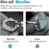 1/2Pcs Car Cleaning Tools Microfiber Dust Mop Washing Brush for Car Home Dust Removal Duster