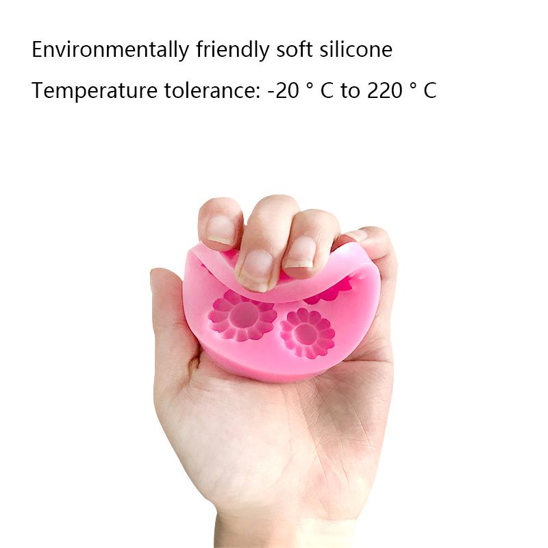 3D Gänseblümchen Silikon Kerzenform Aromatherapie Seifenform Für Kerzenherstellungs-Set DIY Blume Handgemachte Kerzen Tonform
