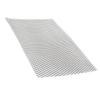 25x20cm Aluminum Mesh Small Grid Diamonds Shaped Mesh Decorative Screen Lampblack Filter Car Grill Mesh Sturdy Metal Mesh Sheets